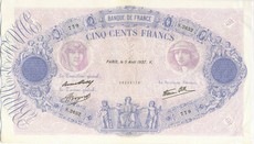 500 francs bleu et rose modifi